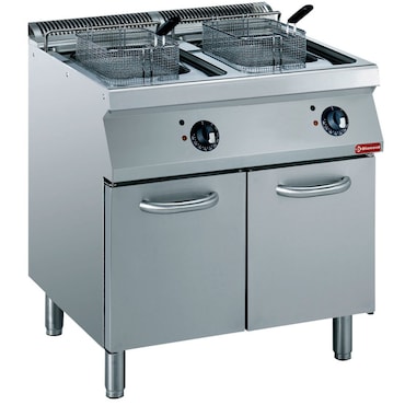 Friteuse électrique - 2x 15 litres - Diamond
