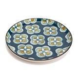 thumbnail of Assiette plate Imany bleu 26 cm x6 -  Décoré Rond Grès Amadeus 26x26 cm