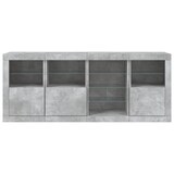 thumbnail of Helloshop26 - Buffet Sideboard Kommode Kleiderschrank Aufbewahrungsmöbel Organizer für Küche Wohnzimmer Lounge mit LED-Beleuchtung 02_0029984