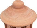 thumbnail of Biscottini Lanterna decorativa per esterno 26x26x45 cm - Lanterna portacandele da giardino - Lanterna in terracotta da terra Made in Italy