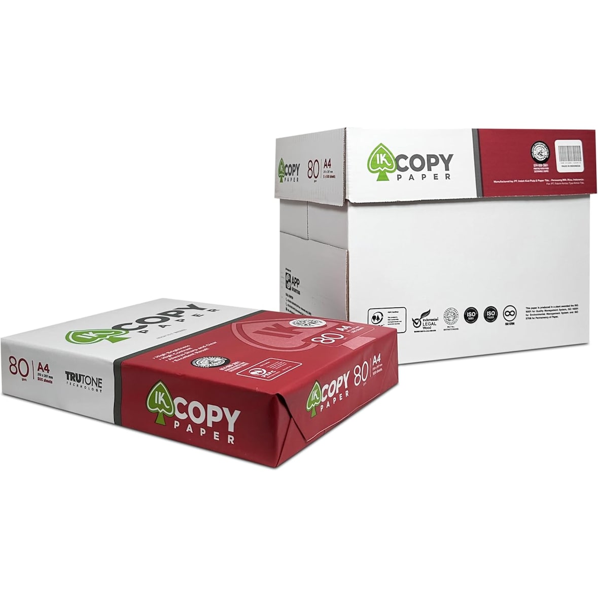 500 Folios DIN A4 80gr - Para Oficina, Impresoras Láser, Inyección, Fotocopiadoras, Fax, Hogar