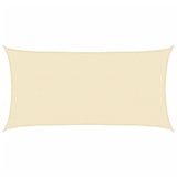 thumbnail of Parasol en PEHD rectangulaire 2x4 m Crème Modèle Terrasse Vent Marin