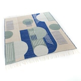 thumbnail of Plaid Sacha 130X170 cm - Blau Polyester Amadeus 130x1 cm
