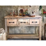 thumbnail of OPIUM OUTLET Möbel Kommode Schrank Sideboard CON-3D natur Mangoholz Massivholz
