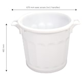 thumbnail of GILAC Conteneur alimentaire HACCP - 75 L - Blanc G612021
