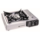 thumbnail of Barbecue gaz Grill 2en1 Réchaud gaz piézo 2200 W + 4 cartouches gaz butane KEMPER