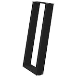 thumbnail of Helloshop26 - Juego de 2 patas de consola modernas estables y en ángulo en forma de U 38 x 72 cm acero negro 02_0057062