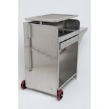 thumbnail of 62cm Edelstahl Holzkohlegrill Grill Edelstahlgrill Gewerbegrill verstellbar