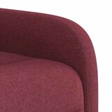 thumbnail of vidaXL Massagesessel Weinrot Stoff