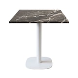 thumbnail of Restootab - Mesa 70x70cm - Modelo redondo - mármore real perna branca