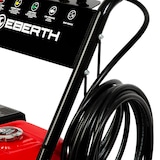 thumbnail of EBERTH Benzin Hochdruckreiniger, Selbstansaugend, 210 Bar Arbeitsdruck, 5 Düsen und Schlauch zum Wasser ansaugen Inklusive