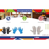 thumbnail of DayBays 1000 Stk. Latex Einweghandschuhe Größe S Weiß Puderfrei