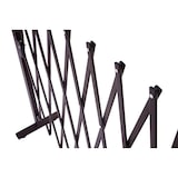 thumbnail of Décoshop26 - Barrera de malla tipo tijera rejilla extensible de protección para animales aluminio marrón altura 103 cm ancho 04_0003378