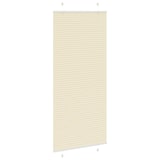 thumbnail of vidaXL Plissee Creme 90x200 cm Stoffbreite 89,4 cm Polyester