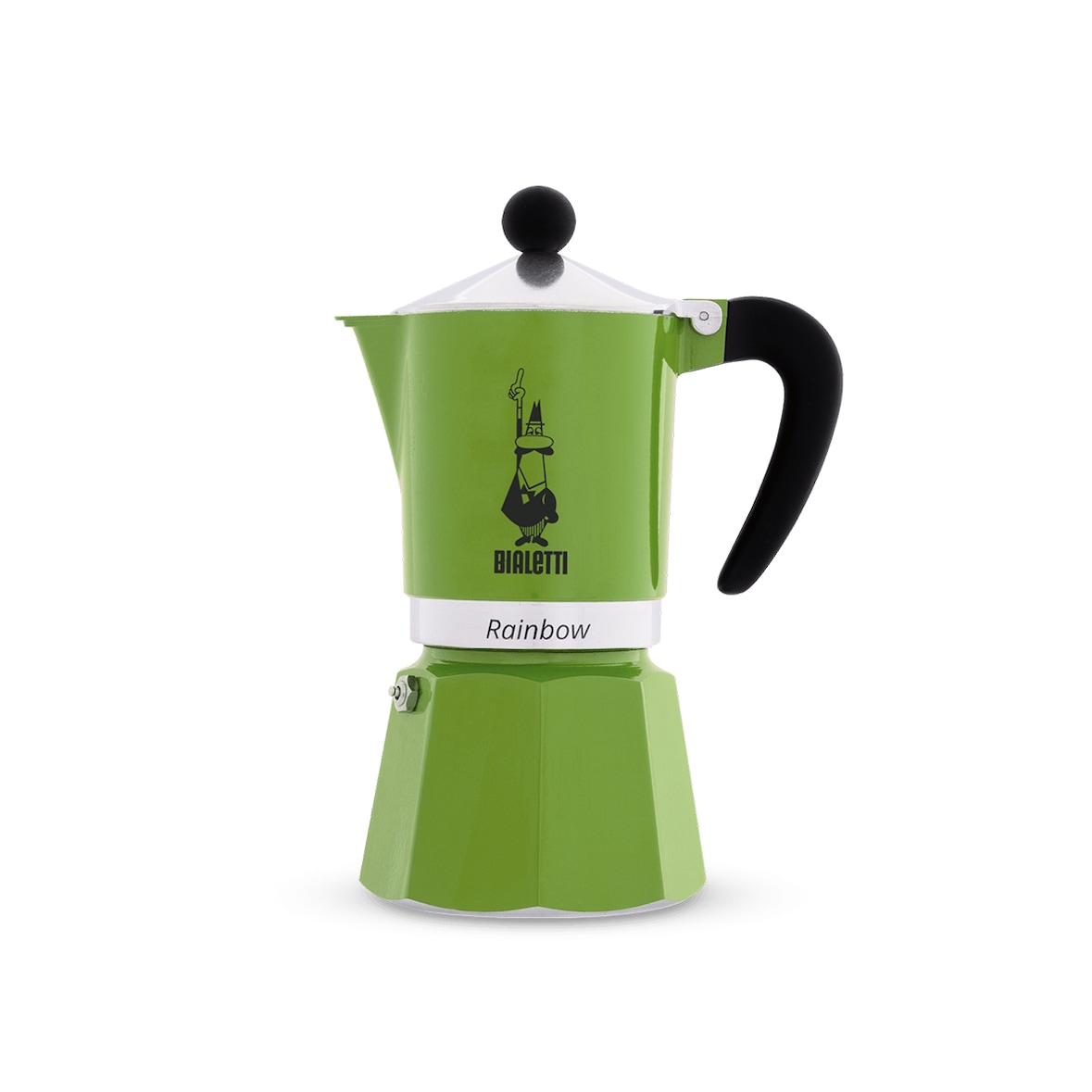 Bialetti Rainbow 3 Tazas Verde