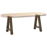 thumbnail of vidaXL Couchtischbeine A-Form 2 Stk. 50x(42-43) cm Stahl
