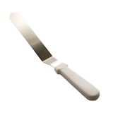 thumbnail of 3er Set Winkelpalette Spatel 15cm 20,5cm 25,5cm weiß Kuchenmesser Tortenmesser Torten Tortenheber