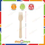 thumbnail of DayBays 2000 Stk. Holzlöffel 16 cm Einweg Löffel aus Holz Geschmacks- und Geruchsneutral