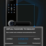 thumbnail of Serrure Connectée Avec Déverrouillage Intelligent Et Alarme Sécurisée YONIS