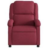 thumbnail of vidaXL Massagesessel Weinrot Stoff