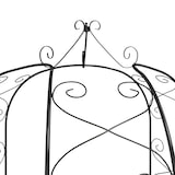 thumbnail of Arche de jardin Noir Ø180x255 cm Acier Modèle AbriEspace 183