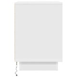 thumbnail of Table de chevet avec lumières LED blanc 38x34x50 cm – Modèle Pavillon