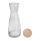 thumbnail of Glas-Karaffe mit Zirben-Kugel Wasserkaraffe 40.10-007