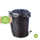 thumbnail of Cubo Goliat 50 litros con pedal. Contenedor profesional color negro.