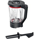 thumbnail of Bosch ThermoSafe Glasmixer für Bosch Küchenmaschine Serie 6 Mixer-Aufsatz Schwarz, Transpare MUZS6MX