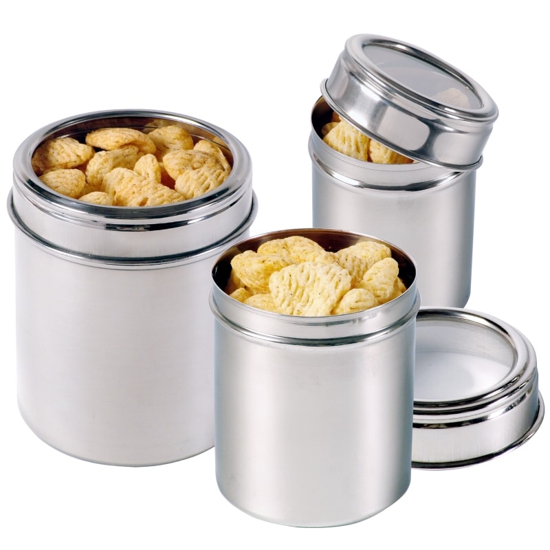 Contacto Dose mit Sichtdeckel 12,5 cm