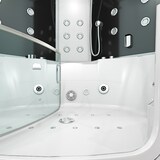 thumbnail of Dampfdusche Whirlpool Dusche Duschkabine K60-SW-EH 140x140cm OHNE Zusatzoptionen
