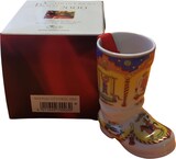 thumbnail of Hutschenreuther Porzellan Weihnachtsstiefel Stiefel 2000 OVP