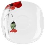 thumbnail of 6er Kaffeetasse mit Kaffeeuntertasse Monika Porzellan Geschirr Blume-Mohn