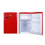 thumbnail of Amica KS 15610 R, Retro Kühlschrank mit Gefrierfach, 88 cm, chili red