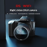 thumbnail of Appareil Photo Numérique 64MP Vision Nocturne WiFi 4K Zoom Anti-Tremblement YONIS