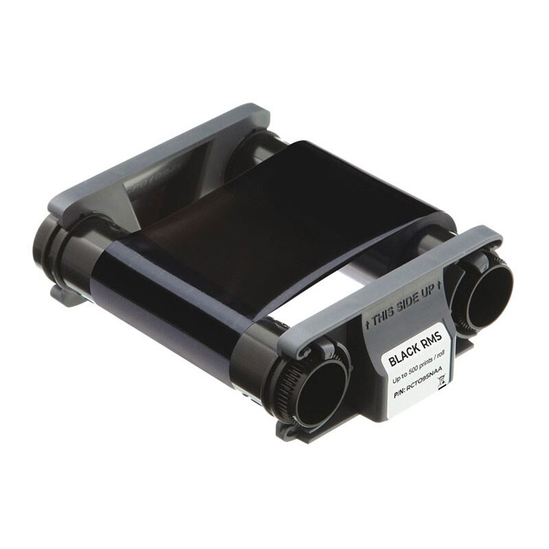 Ruban Black RMS pour imprimante Edikio Access - 500 imp - Monochrome