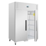 thumbnail of Congelador de 2 puertas, acero inoxidable, refrigeración por aire, GN2/1, con cerradura, Polar 1200L G595