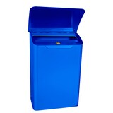 thumbnail of V-part Brievenbussen Metaal 301 mm 178 mm 440 mm blauw