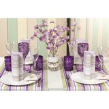 thumbnail of Sovie HORECA Tischdeko Komplettset für Konfirmation und Kommunion, rosa-grün, für 12 Personen