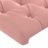 thumbnail of vidaXL Kopfteil mit Ohren Rosa 203x23x78/88 cm Samt