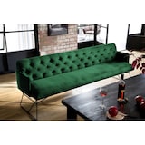 thumbnail of KAWOLA Esszimmerbank CHARME Velvet smaragd 206cm