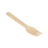 thumbnail of MONOUSO - Holz Gabel Einweg Verpackt 16cm (25 Stück)