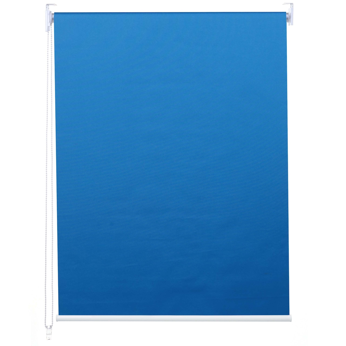 Rollo HWC-D52, Fensterrollo Seitenzugrollo Jalousie, 80x230cm Sonnenschutz Verdunkelung blickdicht ~ blau