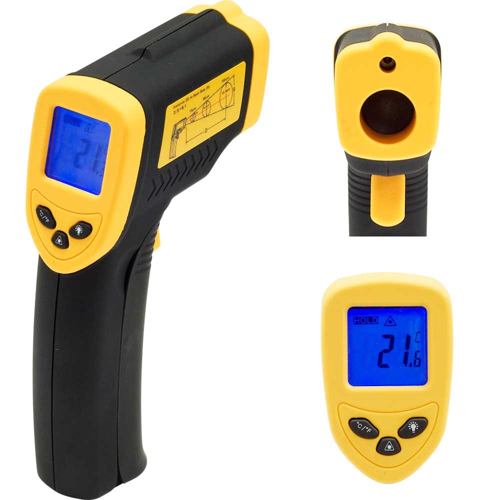 Thermometer met laserpointer