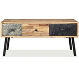 thumbnail of vidaXL Couchtisch Recyceltes Massivholz Teak 90x65x40 cm
