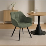 thumbnail of Esszimmerstuhl Jordi Cord grün