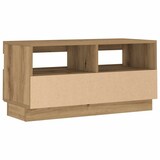 thumbnail of vidaXL TV-Schrank mit LED-Leuchten Artisan-Eiche 80x35x40 cm