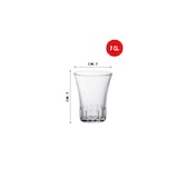 thumbnail of Bicchiere Amalfi Cl 7 H 6,6 Ø Cm 5,3 Duralex Temperato Confezione Da 4