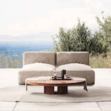 thumbnail of Modulaire tuinset met 2  ligstoelen, beige