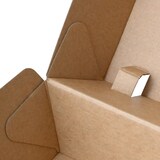 thumbnail of greenbox - Burgerboxen 16,8 x 15,8 x 9,8 cm, Kraftkarton, braun, 50 St.